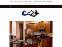 Tablet Screenshot of pacificstonesolutions.com